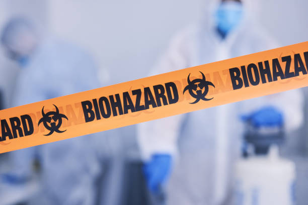 Professional Biohazard Cleanup technician working in Newman Lake, WA